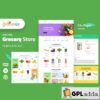 grocerex grocery store elementor pro template kit
