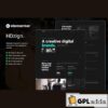HDzign - Dark Digital Agency Elementor Template Kit