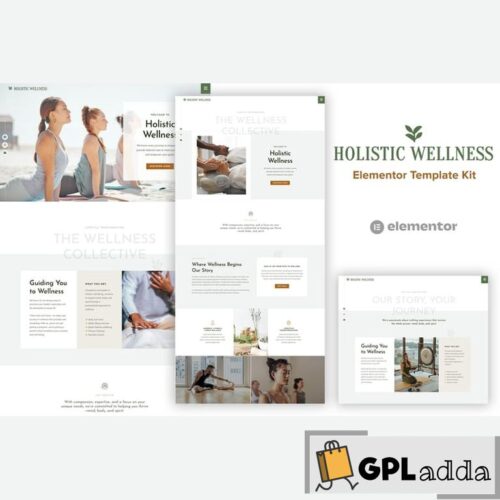 Holistic Welness - Alternative Health Elementor Template Kit