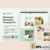 honebee beekeeper elementor template kit