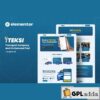 Iteksi - Transport Company & Taxi App Elementor Template Kit