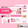 la vogue feminine business elementor template kit