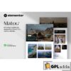 matour tour travel agency elementor template kit