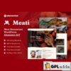 meati meat restaurant elementor template kit