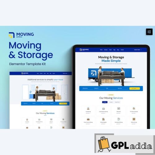 MovingExpress - Moving & Storage Company Elementor Template Kit