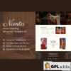 nunta cultural wedding elementor template kit
