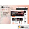 OtoPlaza - Auto Parts Store & Accessories Elementor Pro Template Kit