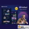 PodSay - Radio & Podcast Station Elementor Template Kit
