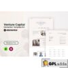 rixus venture capital elementor template kit