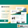 roadtriprent premium car rental elementor template kit