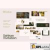 sahkan wedding invitation gallery elementor template kit