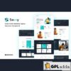savvy social media marketing agency elementor template kit