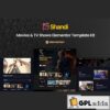 shandi movies tv shows elementor template kit