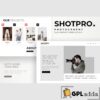shotpro photography portfolio elementor template kit