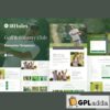 18holes golf country club website elementor template kit