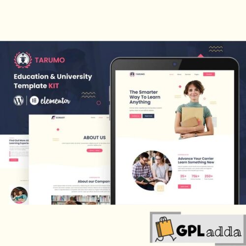 Tarumo - Education & University Elementor Template Kit