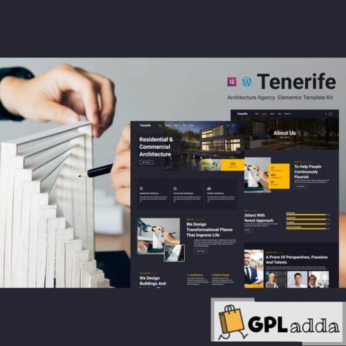 Tenerife - Architecture Agency Elementor Pro Template Kit