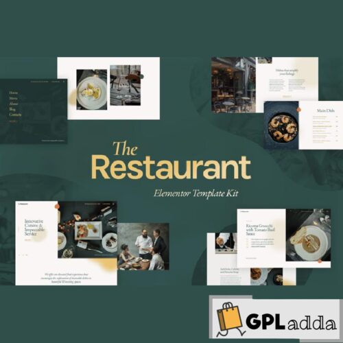 The Restaurant - Elementor Pro Template Kit