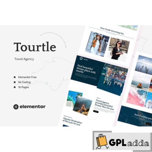 Tourtle - Travel Agency Template Kits