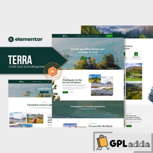 Tula - Nature Cottages Elementor Template Kit