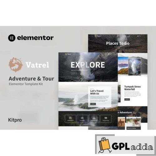 Vatrel - Adventure & Tour Elementor Template Kit