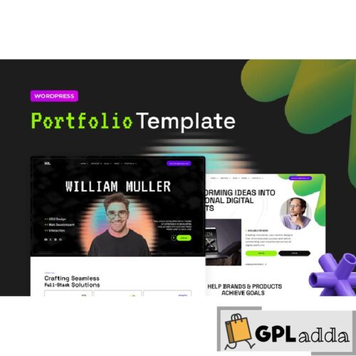 Vectra - Developer Portfolio Elementor Pro Template Kit