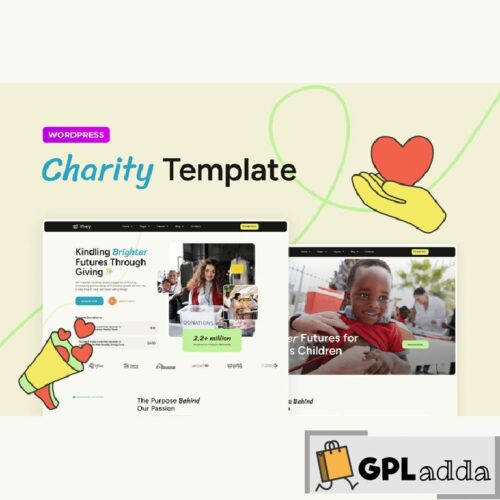 Vively - Charity & Donation Elementor Pro Template Kit