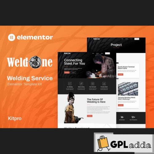 Weldone - Welding Service Elementor Template Kit