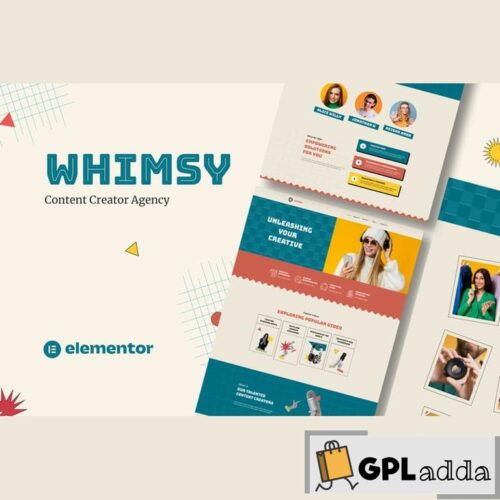 Whimsy - Content Creator Agency Template Kit