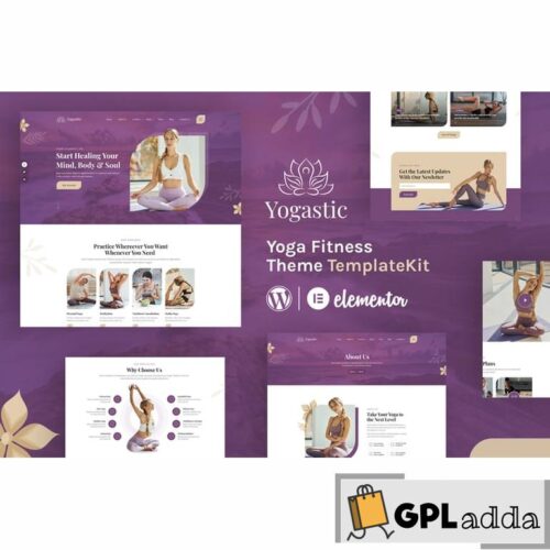 Yogastic - Yoga & Fitness Elementor Template Kit