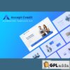 accept credit financial services elementor template kit