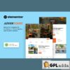 adventours adventure travel agency tourism elementor template kit