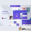 ahency creative digital agency elementor template kit