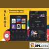 aleos business agency elementor template kit