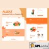 alleat restaurant elementor template kit