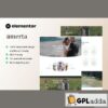 amerta wedding photography service elementor template kit