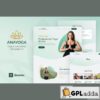 anayoga yoga teacher studio elementor template kit