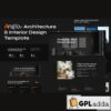 anglo architecture interior design elementor template kit