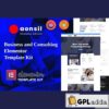 aonsil business consulting elementor template kit