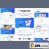 apprista creative app landing elementor template kit