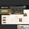 arthoz art exhibition elementor template kit
