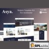 asya modern architecture elementor template kit
