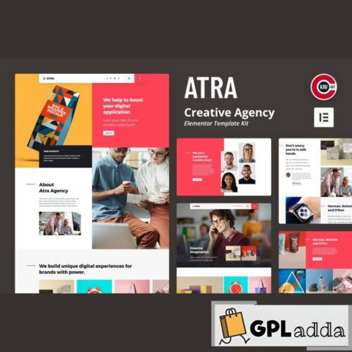 Atra - Creative Agency Elementor Template Kit