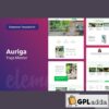 auriga health coach yoga mentor elementor template kit