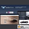 autoshow car shoowroom dealer elementor template kit