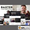 baxter creative agency elementor template kit