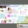 bcare baby care services elementor template kit