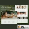 blanche spa wellness elementor template kit