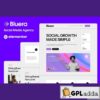 bluera social media agency elementor template kit