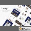 busy modern corporate business portfolio elementor template kit